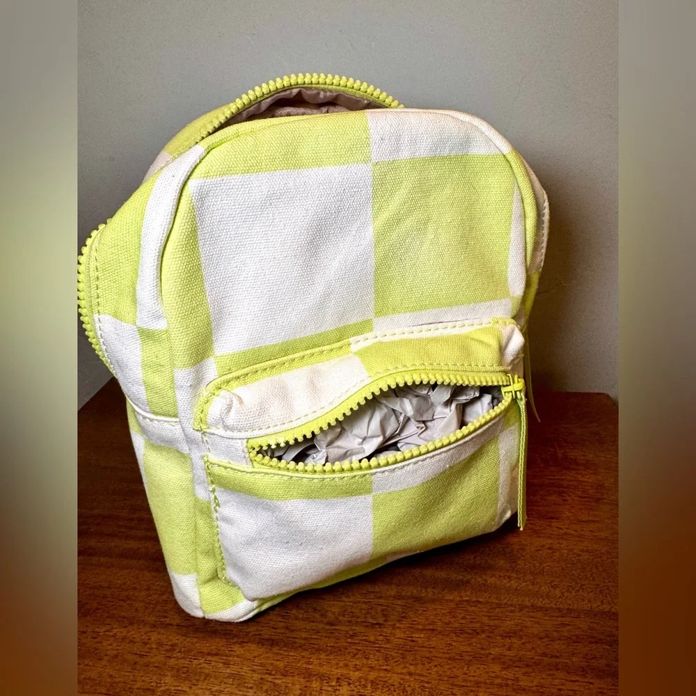 🛼NWT F21 Checkered Mini Backpack 🛼 - Picture 5 of 11